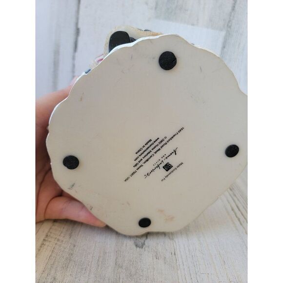 Home interior 2002 Santa Claus ceramic home decor candle holder - Picture 6 of 6